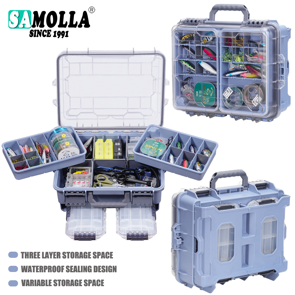 Fishing Kayak Crate - SAMOLLA olta kutusu büyük kapasiteli taşınabilir