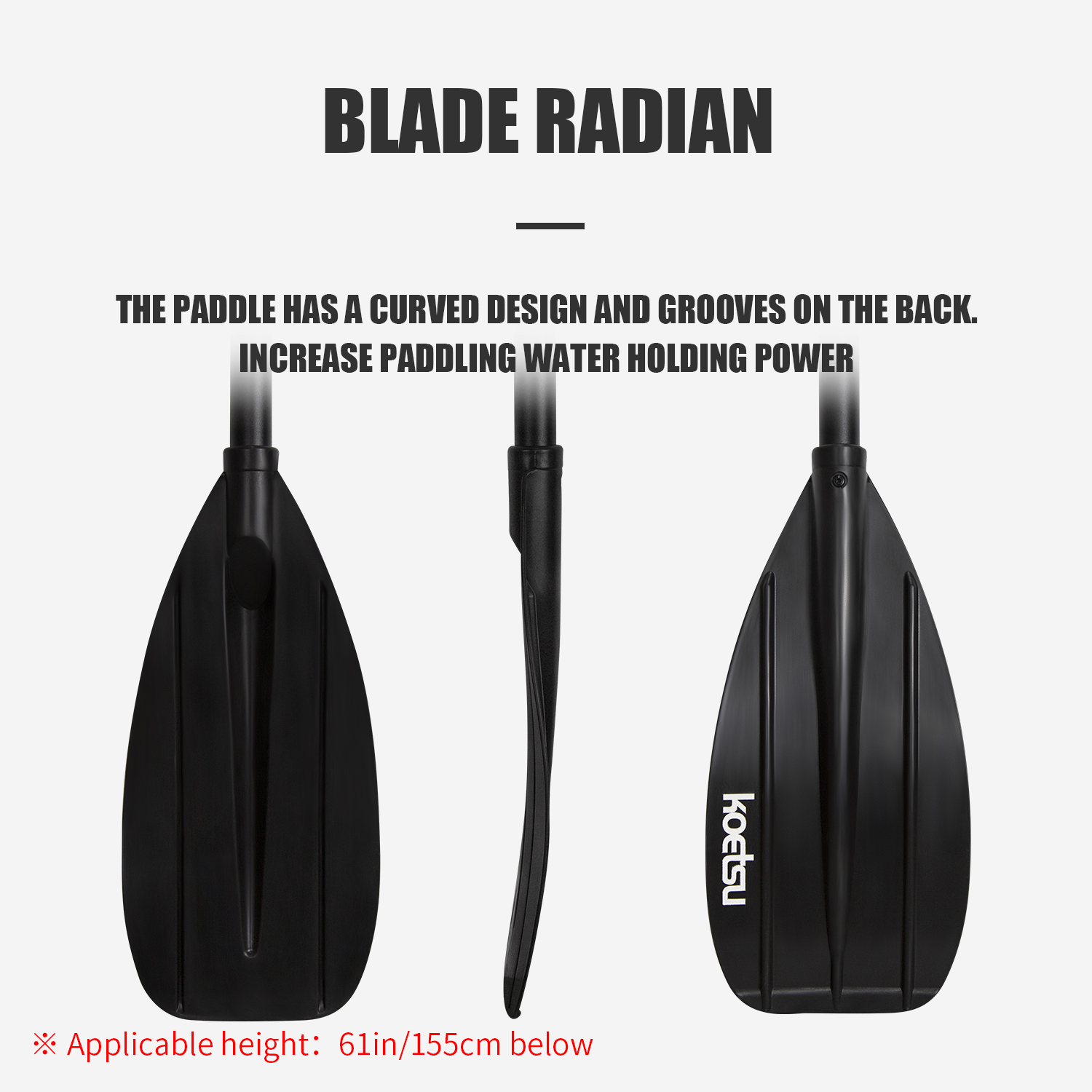 KOETSU Alüminyum Alaşımlı Çift - Fishing Kayak Paddle incelemesi ve fiyatı