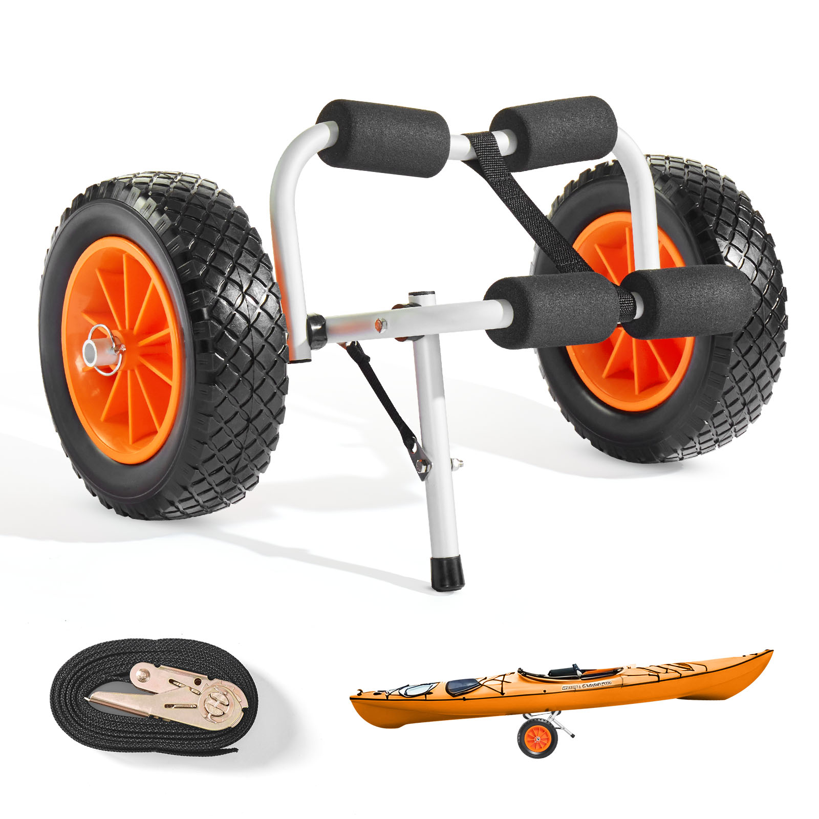 SucceBuy 200 lbs Kayak Arabası - Fishing Kayak Cart incelemesi ve fiyatı
