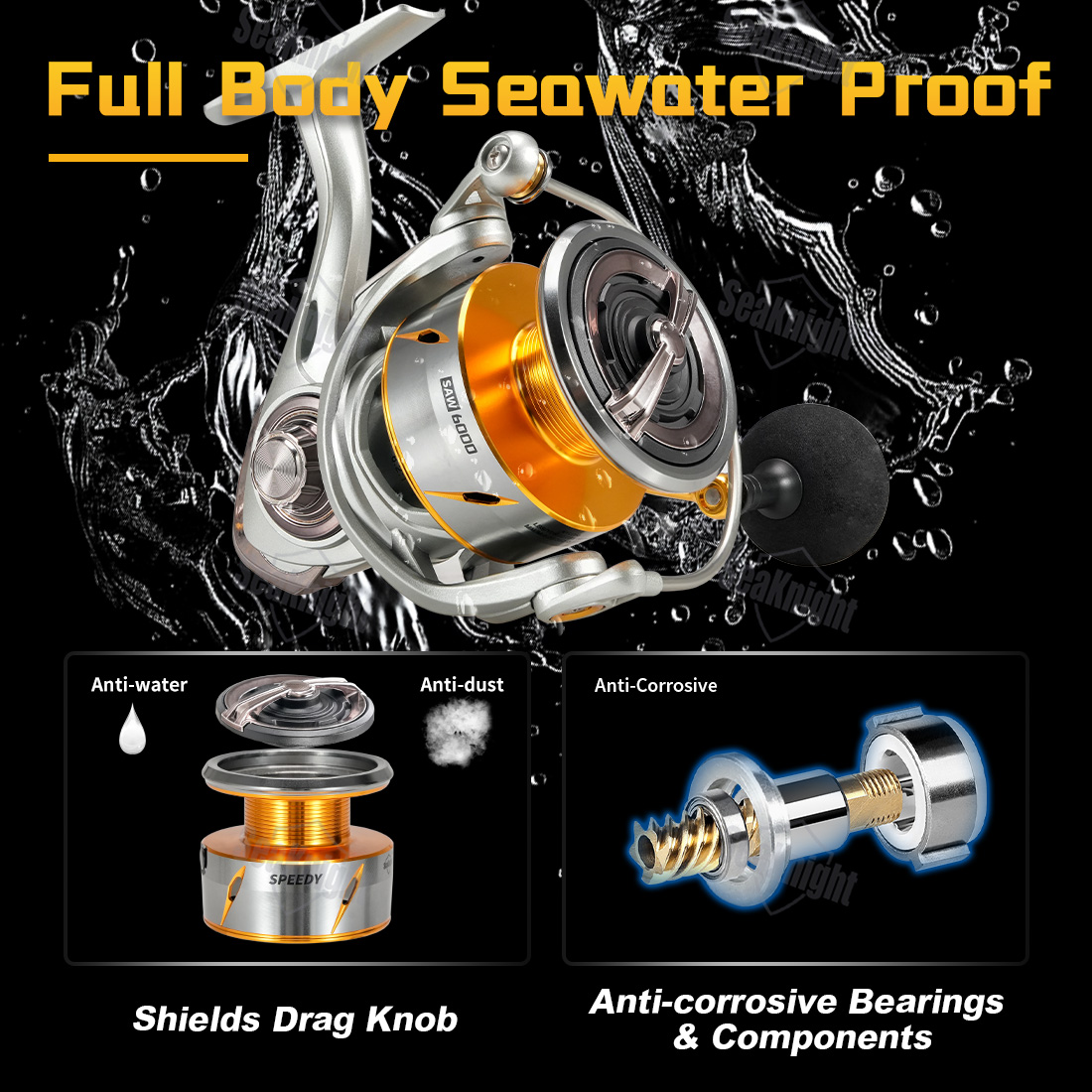 SeaKnight Marka Speedy SAW Tuz - Daiwa Reel Bg incelemesi ve fiyatı